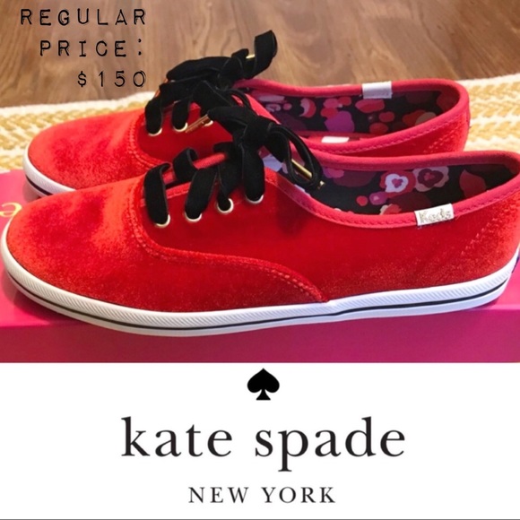 Red Kate Spade Keds 2025